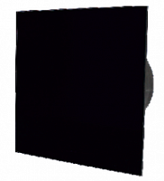 Вентилятор ММ-Р 06 105 куб.м.13 Вт стекло квадрат черный глянец с ОК