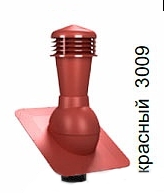 Вентиляционный выход Wirplast К21-4 неизолированный D110 красный
