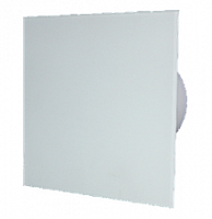 Вентилятор ММ-Р 06 169 куб.м.18 Вт стекло квадрат белый матовый с ОК