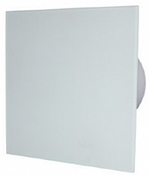 Вентилятор ММ-Р 06 105 куб.м.13 Вт стекло квадрат белое матовое с ОК